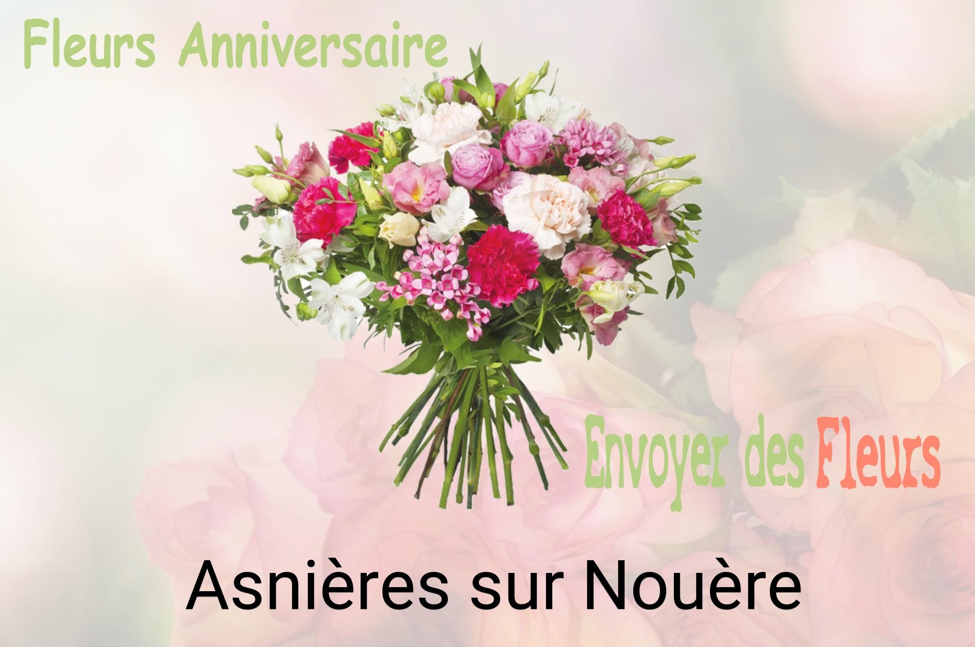 Bouquet de fleurs d’anniversaire livré à Asnières-sur-Nouère