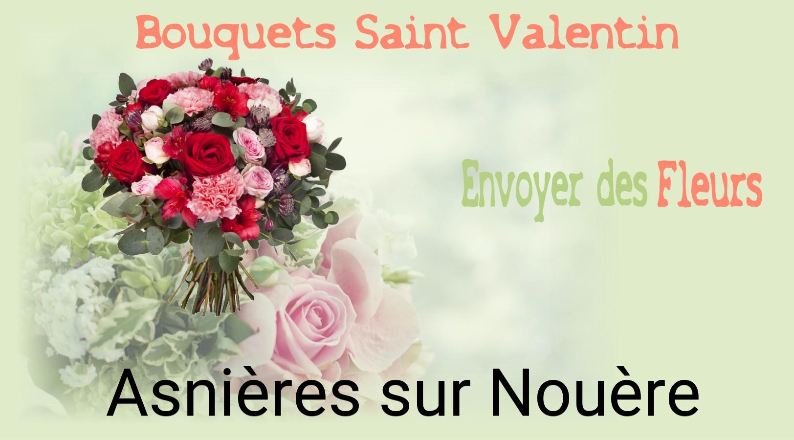 Roses de Saint-Valentin livrées à Asnières-sur-Nouère